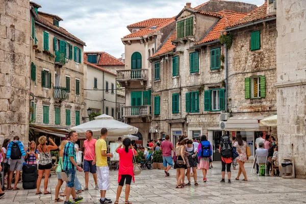 Architecture of the Old Town in Split, Croatia. — Stock Photo, Image