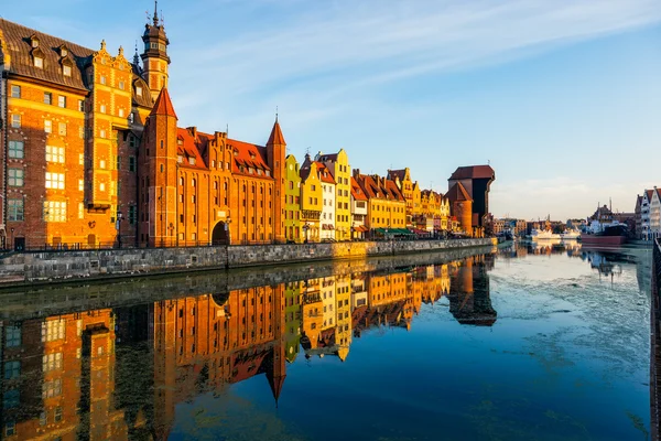 De oude stad van gdansk — Stockfoto