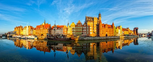 De oude stad van gdansk — Stockfoto