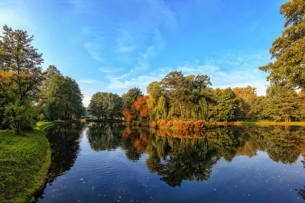 Otoño dorado polaco — Foto de Stock