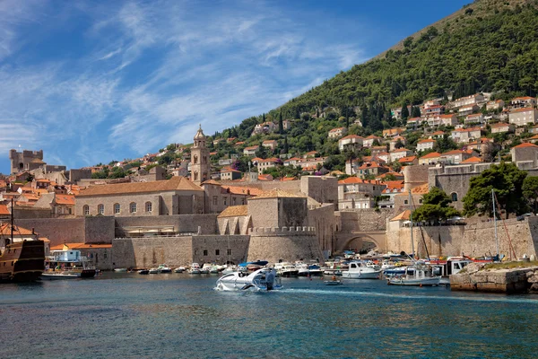 Old port dari Dubrovnik, Kroasia — Stok Foto