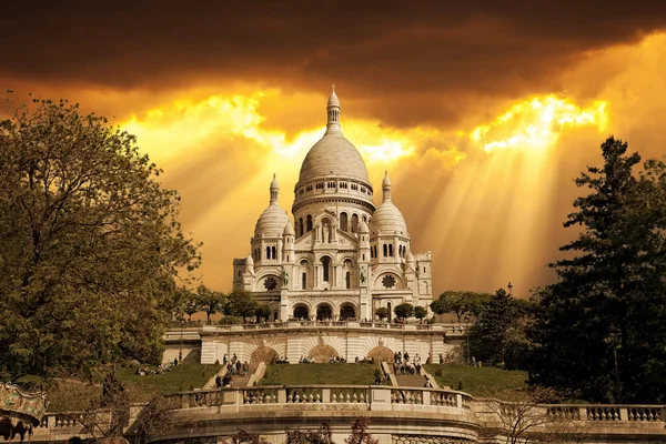 Basilika von Sacre Coeur — Stockfoto