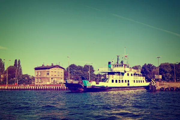 Vintage ferry boat — Stock Photo, Image