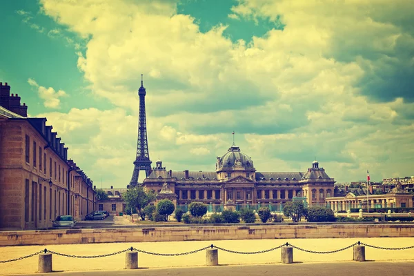 Torre Eiffel Vintage — Fotografia de Stock