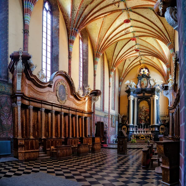 Kyrkans interiör — Stockfoto
