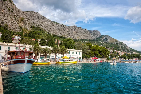 Omis marina Dalmaçya — Stok fotoğraf