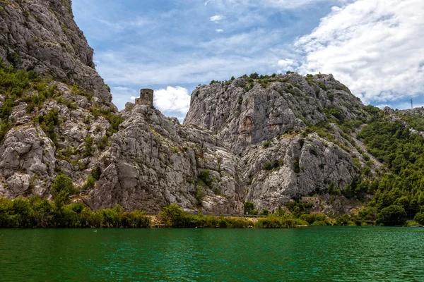 Desfiladeiro do rio cetina — Fotografia de Stock