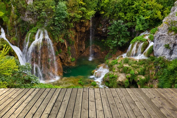 Små vattenfall — Stockfoto