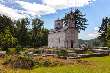 Old church in Cetinje, Montenegro clipart