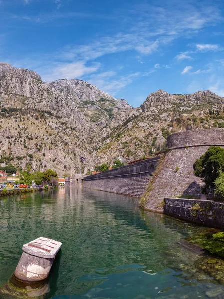 Kotor City Wall Fortification — Stock Photo, Image
