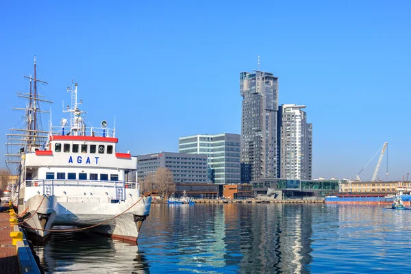 Porto de Gdynia — Fotografia de Stock