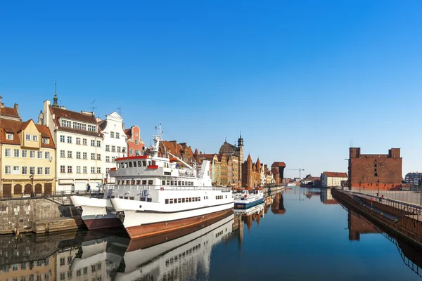 Casco antiguo en Gdansk — Foto de Stock