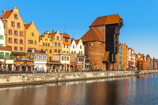 Oude binnenstad van Gdansk — Stockfoto