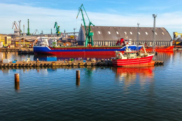 Porto de Gdynia — Fotografia de Stock