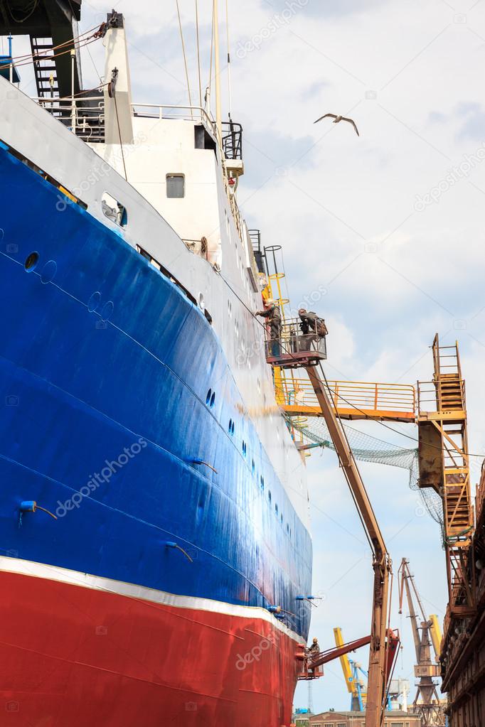 Shipyard worker