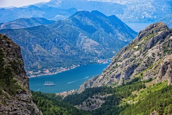 Baai van Kotor — Stockfoto