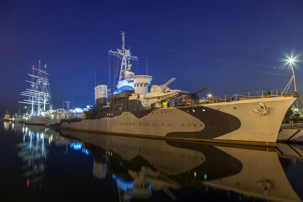 Warship — Stock Photo, Image