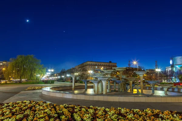 Gdynia por la noche — Foto de Stock