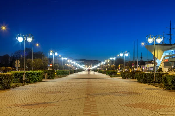 Kosciuszko plein in gdynia — Stockfoto