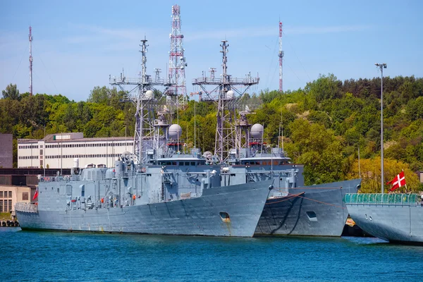 Navios de guerra — Fotografia de Stock