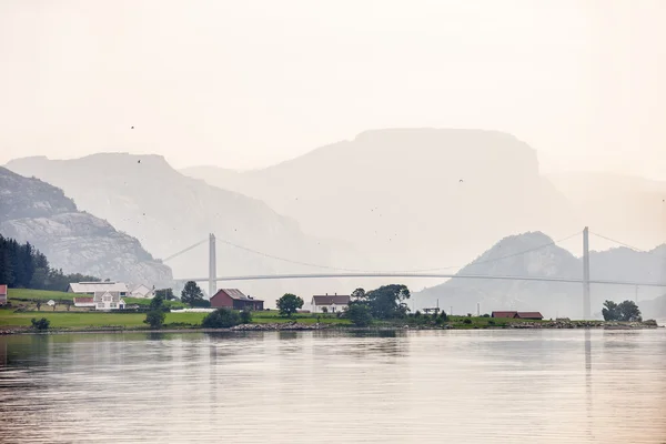 Norge fjord — Stockfoto