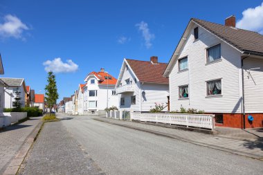 Stavanger şirin sokak