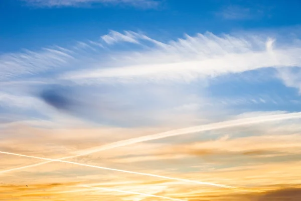 Céu do pôr do sol — Fotografia de Stock