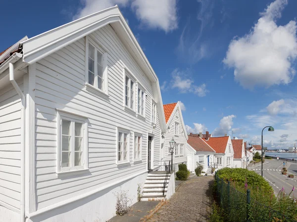 Norska hus — Stockfoto