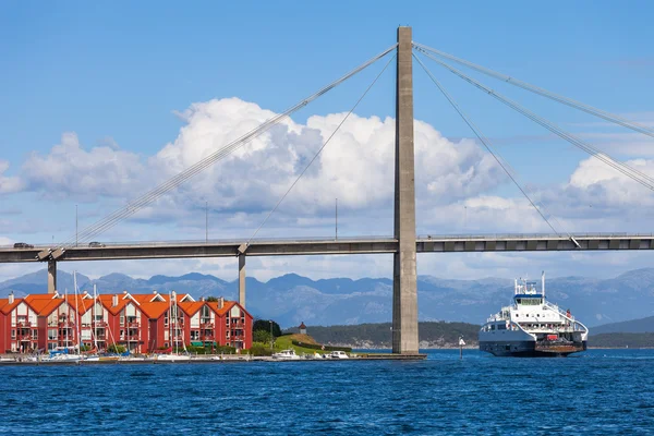 Ferry de passageiros de automóveis — Fotografia de Stock