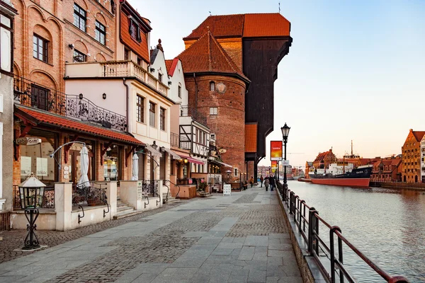 Staré město Gdaňsk — Stock fotografie