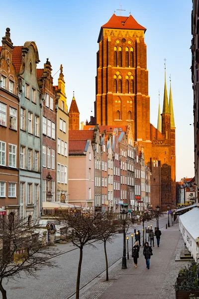 Gdansk cidade velha — Fotografia de Stock