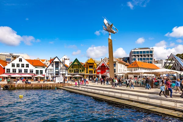 Stavanger a la hora de verano — Foto de Stock