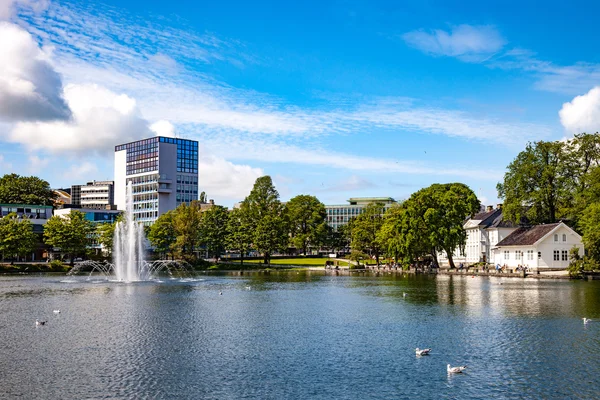 City park i Stavanger — Stockfoto