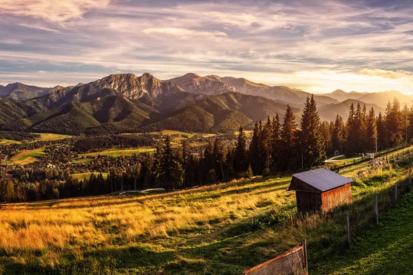 View from Gubalowka — Stock Photo, Image