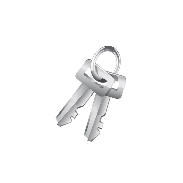 Keys. Vector icon — Stock Photo, Image