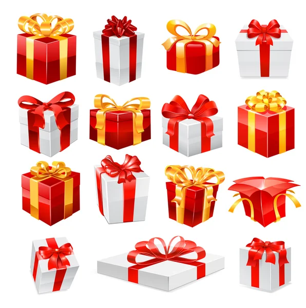 Set de regalos. Vector — Vector de stock