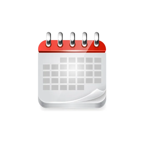 Vector calendar icon — Stock Vector