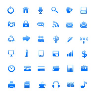 Web simge seti. vektör