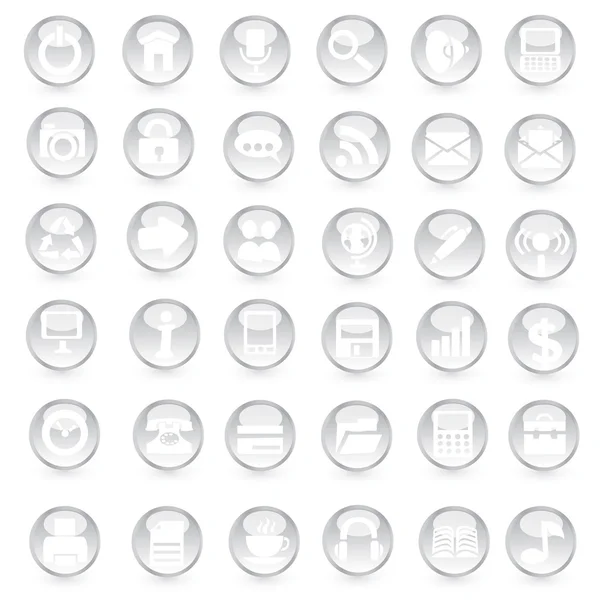 Web icon set. — Stockvector