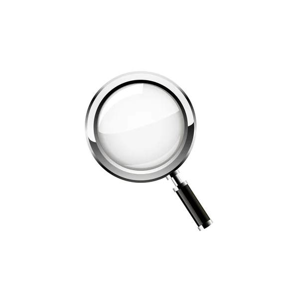 Magnifying glass. Vector. — Stock Vector