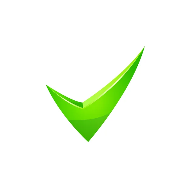Vector green checkmark ⬇ Vector Image by © pokomeda | Vector Stock 26880867