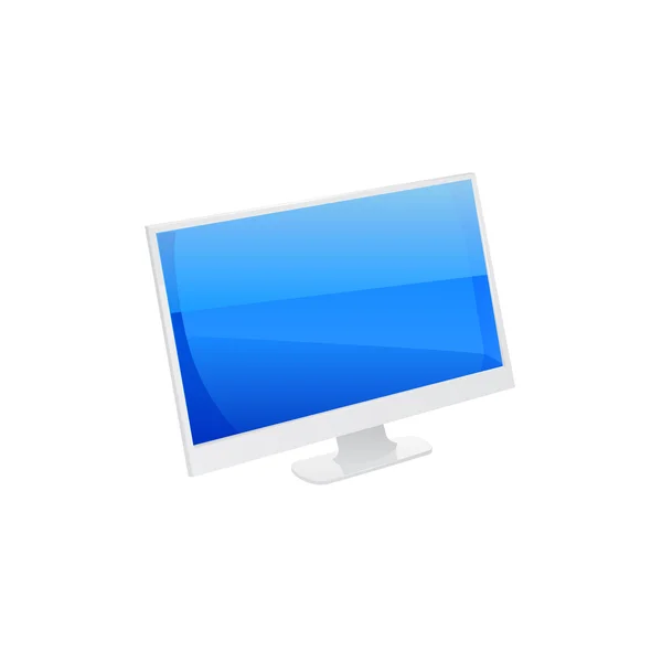 Plasma LCD TV — Stock Vector