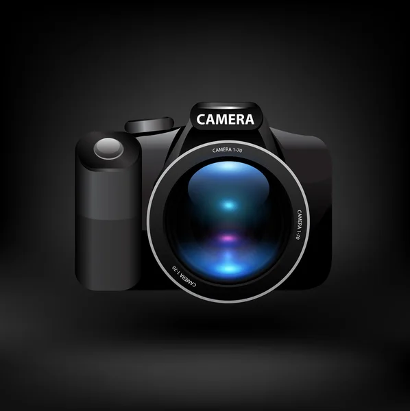 Caméra. Vecteur — Image vectorielle