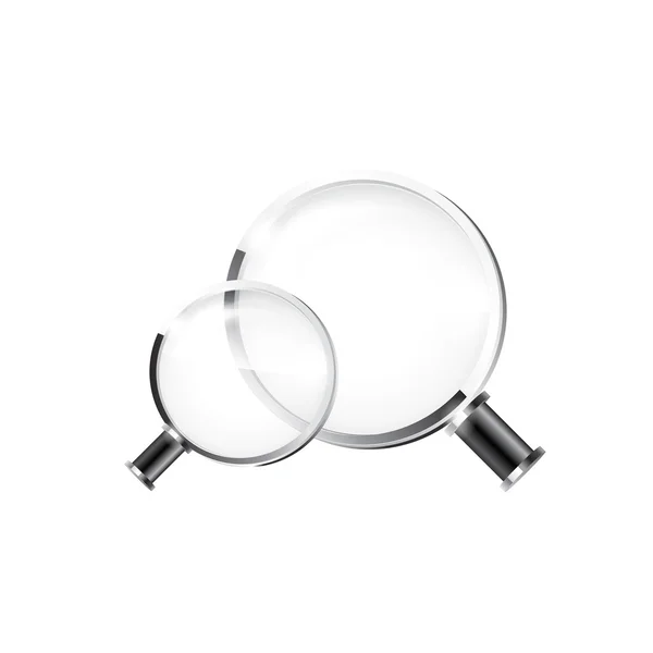 Magnifying glass — Stock Vector