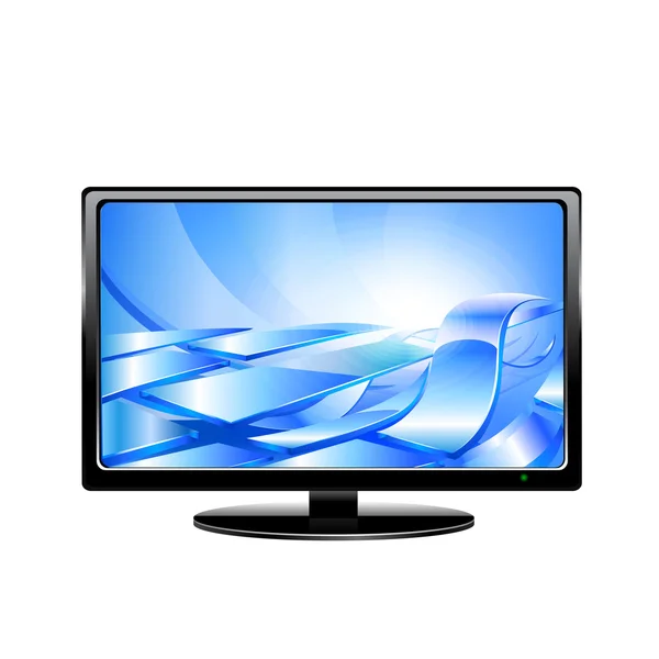 TV LCD a plasma — Vetor de Stock