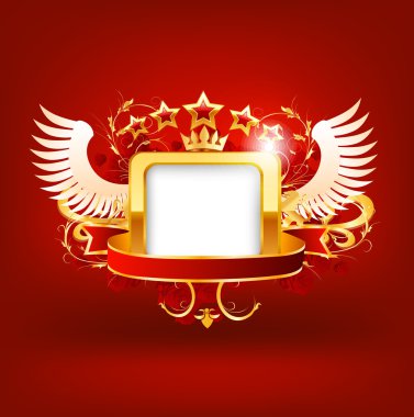 Dekoratif vektör çerçeve.