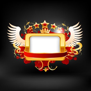 Dekoratif vektör çerçeve