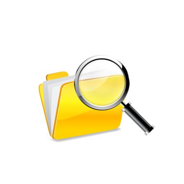 Sarı klasör simgesi