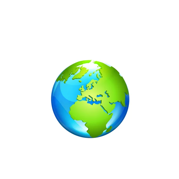 Globe. vectorillustratie — Stockvector