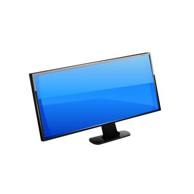 LCD monitör vektör